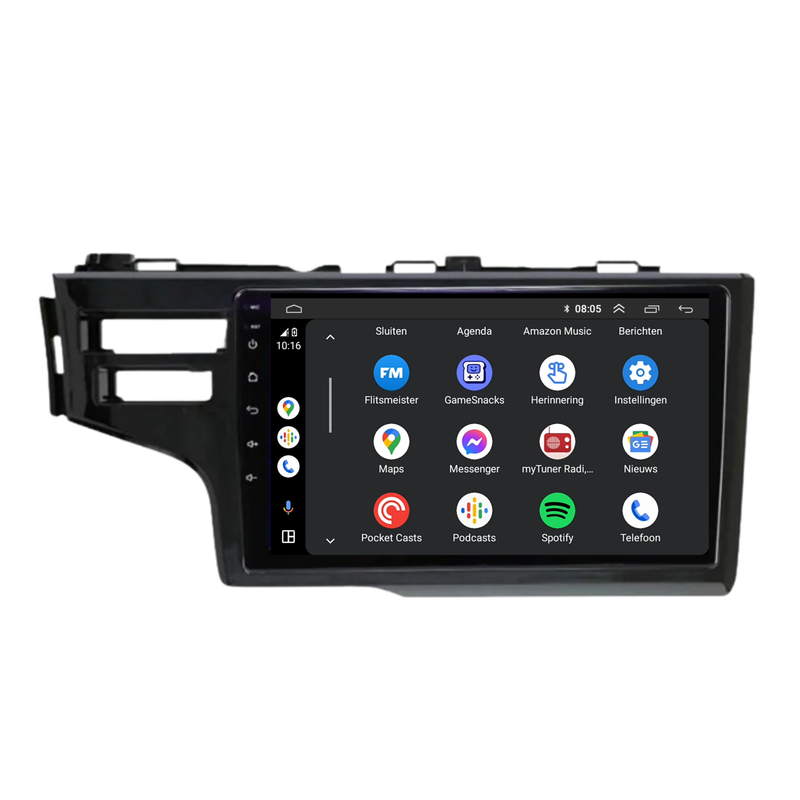 Honda Jazz | Android 13 | Autoradio | 2016 t/m 2019 | Carplay & Android Auto-8