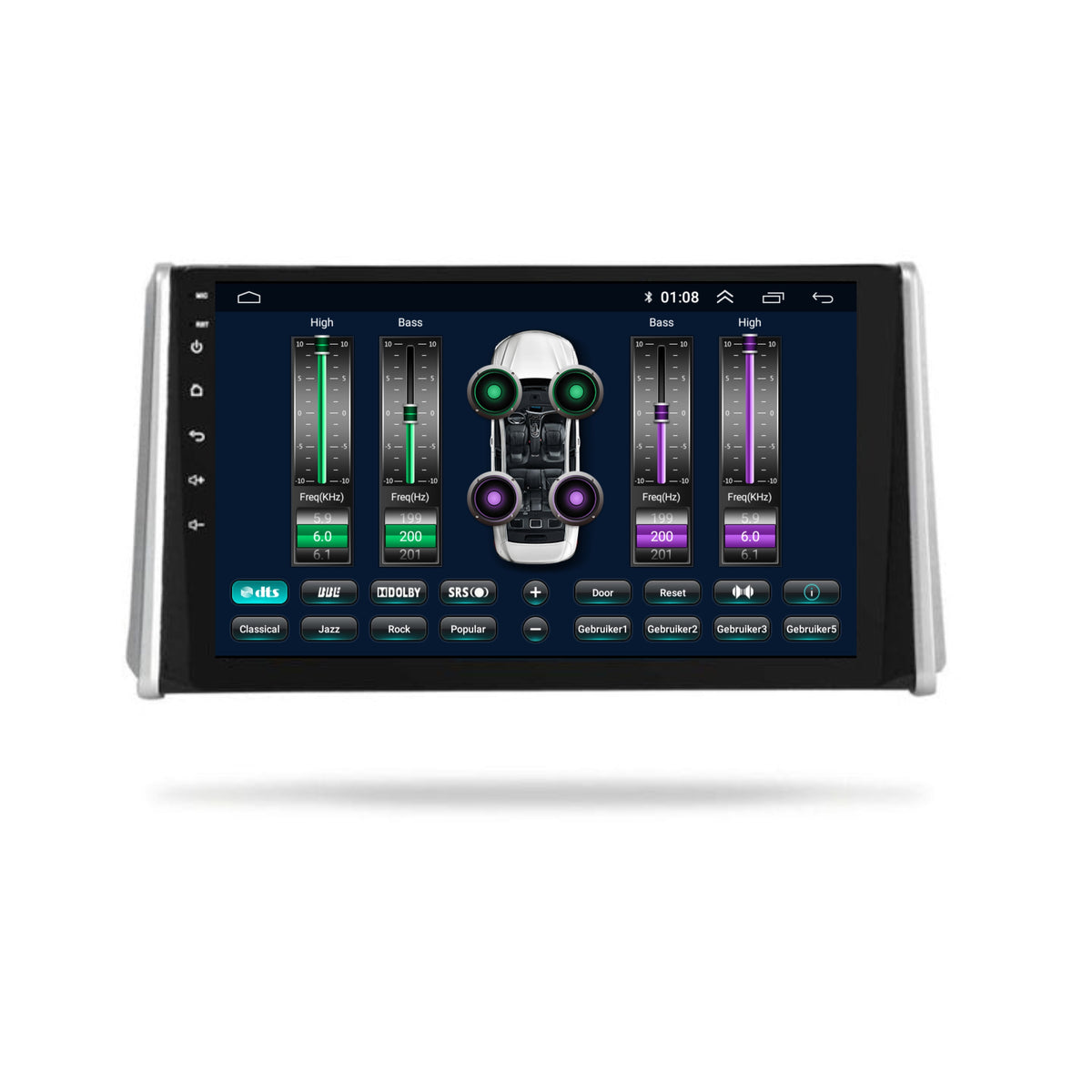 Toyota RAV4 CarPlay & Android Auto autoradio | 2019 t/m 2022 | Android 15 | Davilon-7