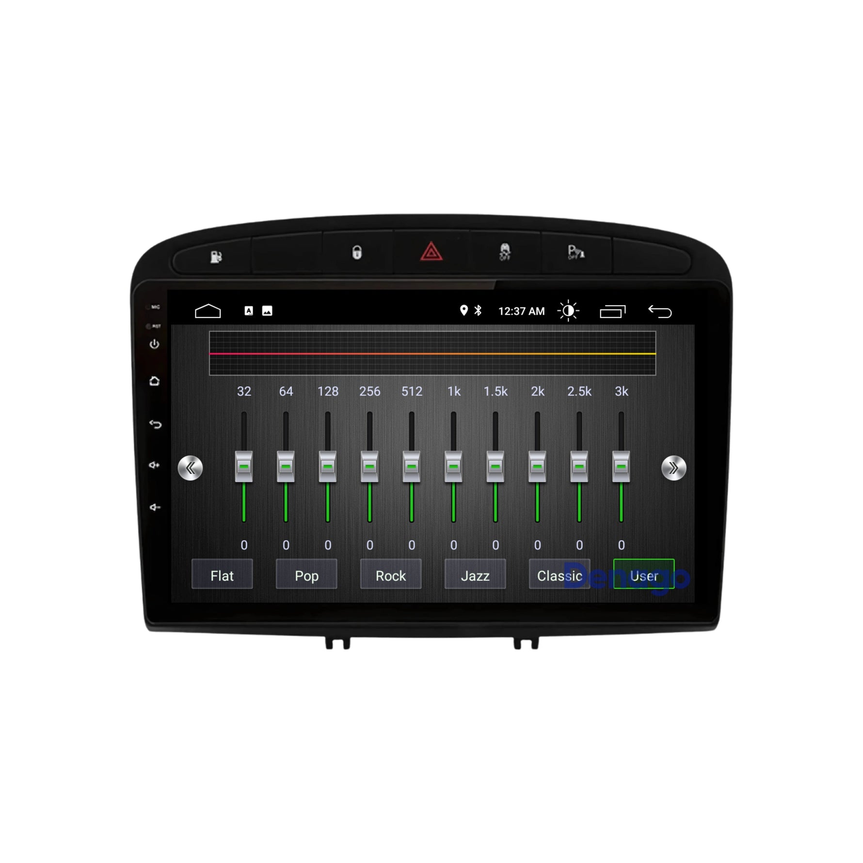Peugeot 308 & 408 CarPlay autoradio | 2007 t/m 2013 | Denago DNG-A242 | 9 inch | Android 13 | Draadloos CarPlay & Android Auto