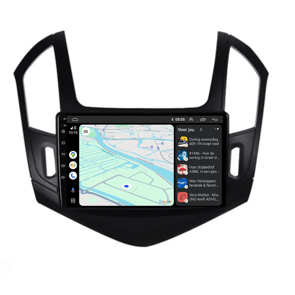 Chevrolet Cruze | Android 13 | Autoradio | 2012 t/m 2014 | CarPlay & Android Auto-3