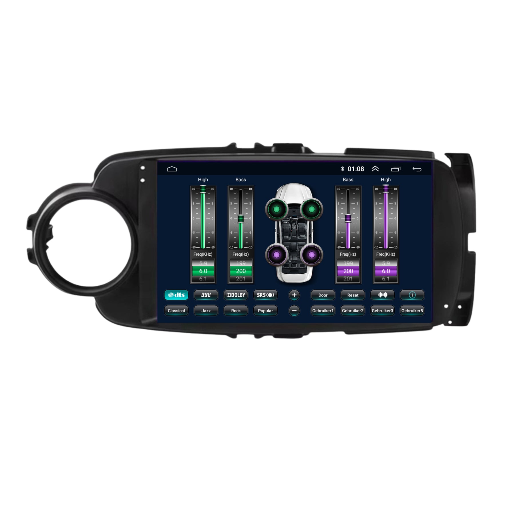 Toyota Yaris | Android 13 | Autoradio | 2011 t/m 2019 | CarPlay & Android Auto