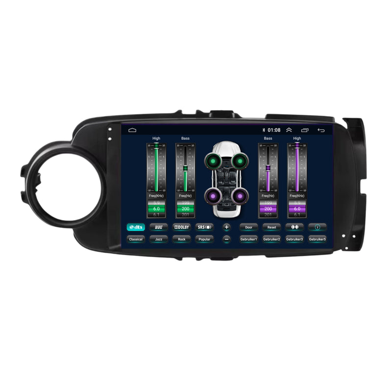 Toyota Yaris | Android 13 | Autoradio | 2011 t/m 2019 | CarPlay & Android Auto-5