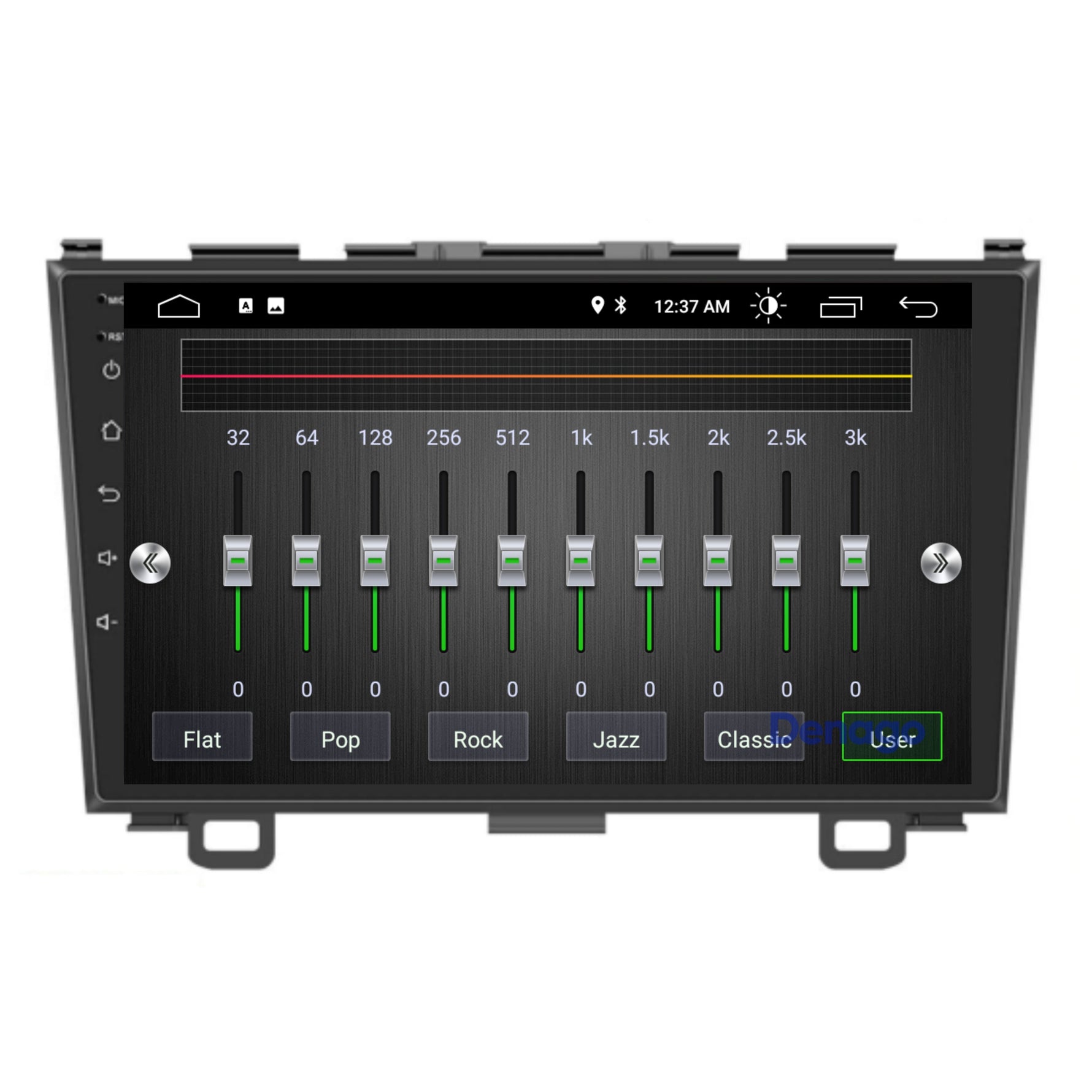Honda CR-V CarPlay autoradio | 2007 t/m 2012 | Denago DNG-A100 | 9 inch | Android 13 | Draadloos CarPlay & Android Auto