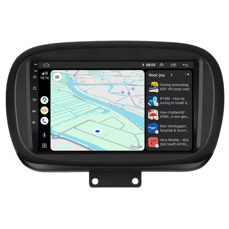 Fiat 500X  | Android 13 | Autoradio | 2015 t/m 2023 | Carplay & Android Auto-5