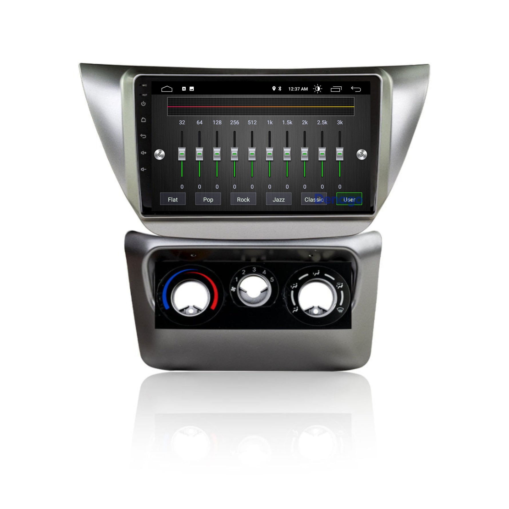 Mitsubishi Lancer IX CarPlay autoradio | 2003 t/m 2007 | Denago DNG-A151 | 9 inch | Android 13 | Draadloos CarPlay & Android Auto