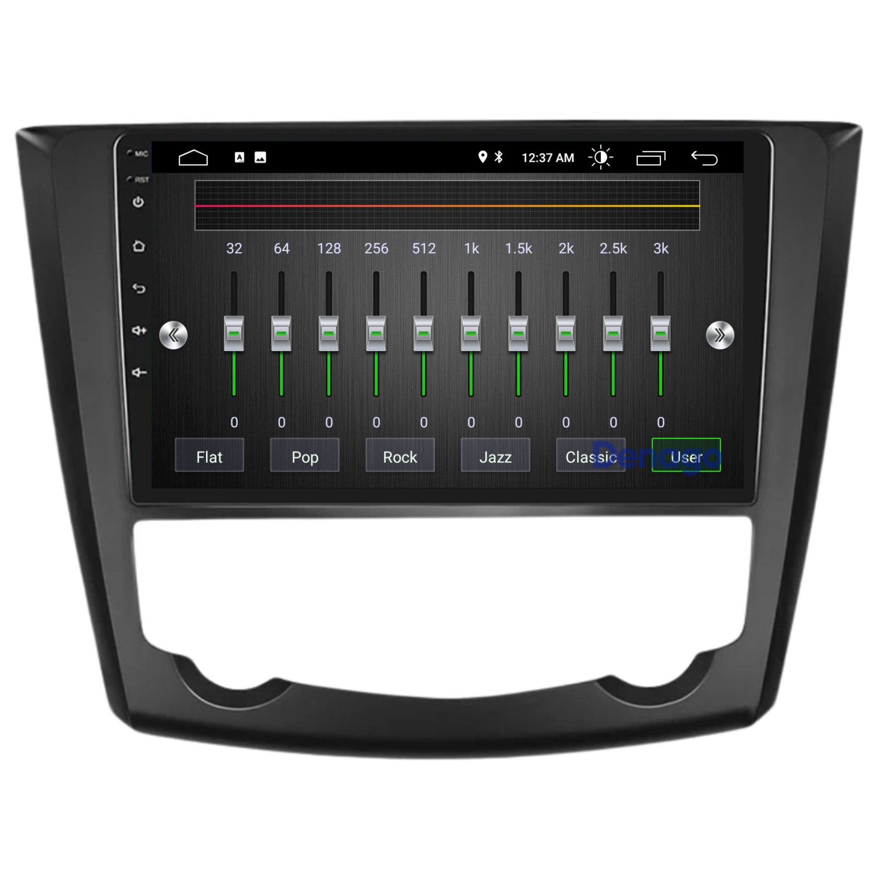 Renault Kadjar CarPlay autoradio | 2015 t/m 2018 | Denago DNG-A128 | 9 inch | Android 13 | Draadloos CarPlay & Android Auto