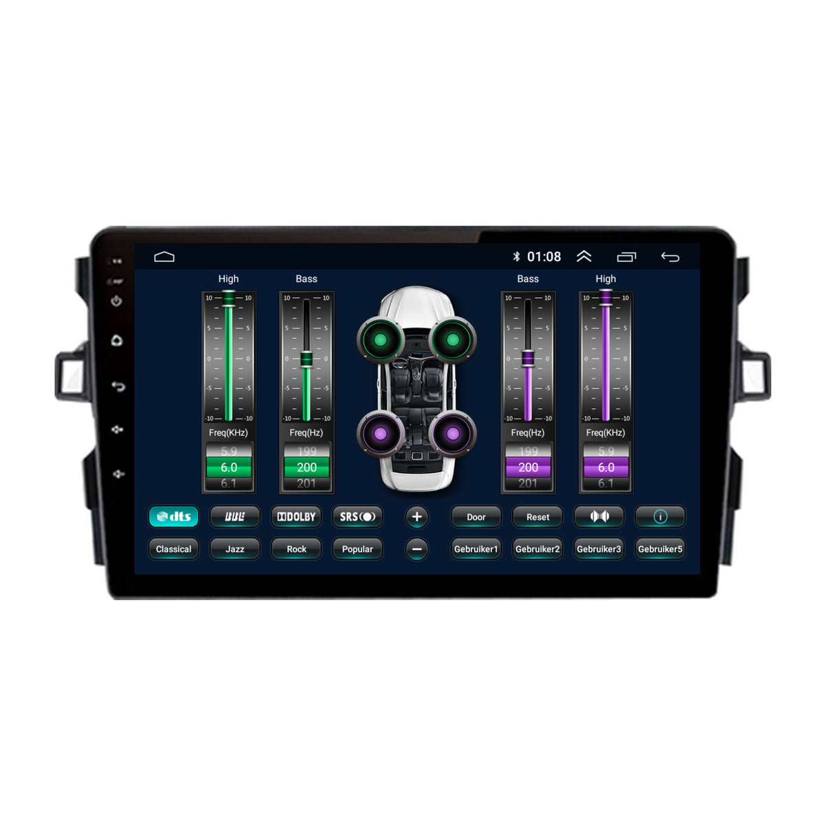 Toyota Auris | Android 13 | Autoradio | 2006 t/m 2012 | CarPlay & Android Auto-7