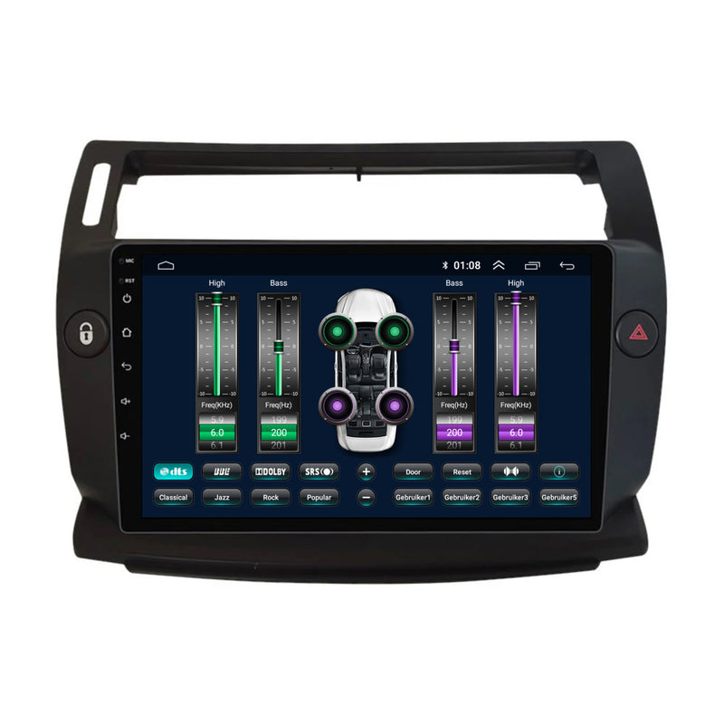 Citroën C4 | Android 13 | Autoradio | 2004 t/m 2013 | CarPlay & Android Auto-7