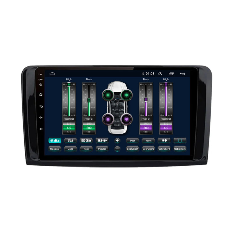 Mercedes ML / GL CarPlay & Android Auto car radio | 2005 to 2012 | Android 13 | Davilon-7