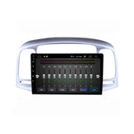 Hyundai Accent CarPlay autoradio | 2007 t/m 2011 | Denago DNG-A174 | 9 inch | Android 13 | Draadloos CarPlay & Android Auto
