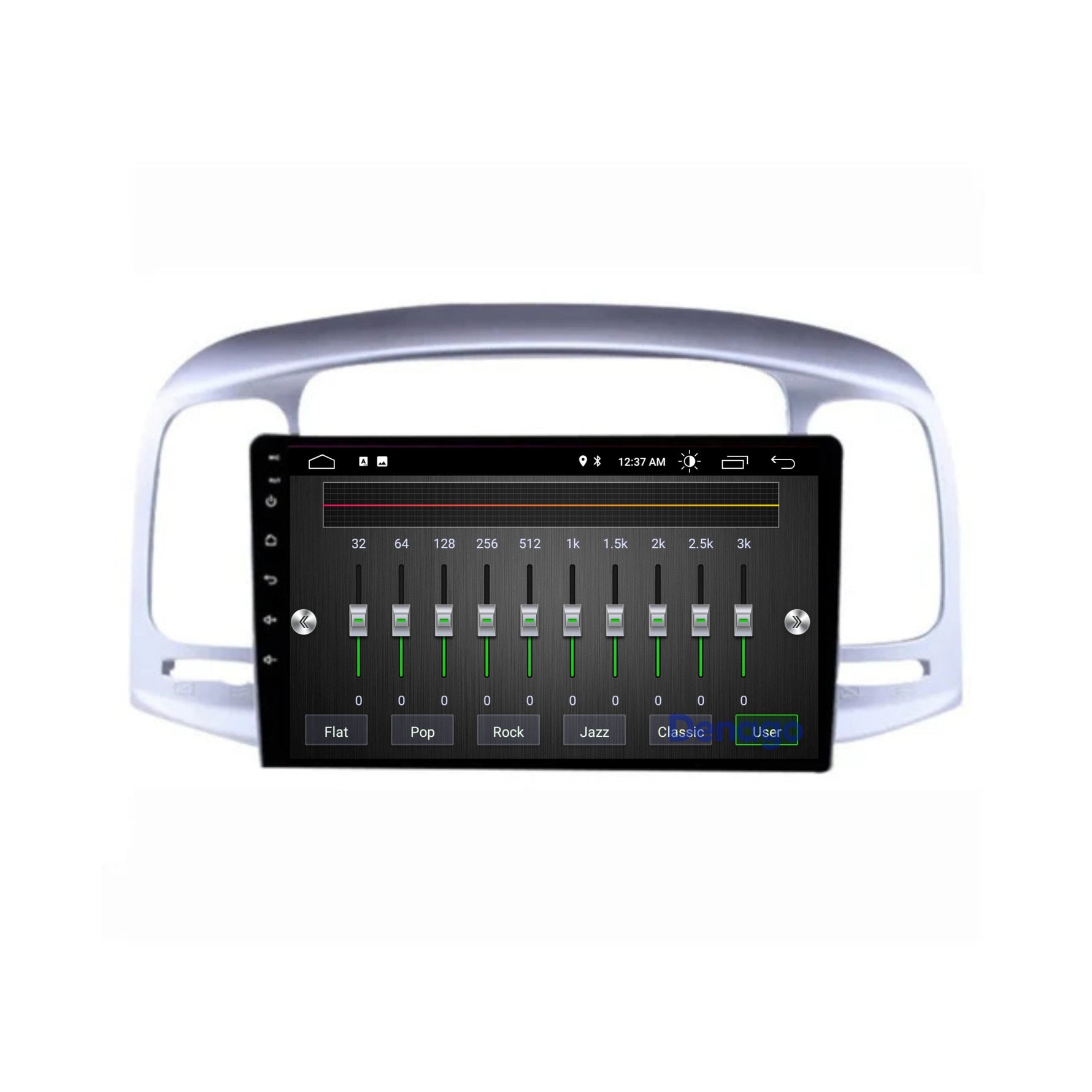 Hyundai Accent CarPlay autoradio | 2007 t/m 2011 | Denago DNG-A174 | 9 inch | Android 13 | Draadloos CarPlay & Android Auto
