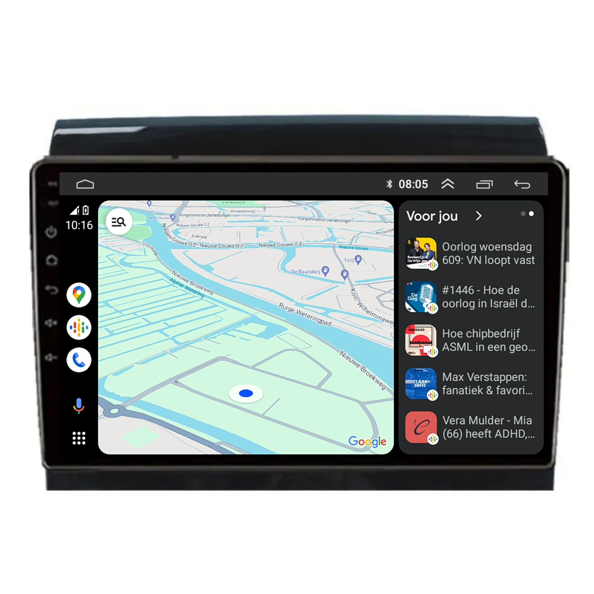 Fiat Ducato / Citroën Jumper / Peugeot Boxer CarPlay & Android Auto autoradio | 2006 t/m 2021 | Android 15 | Davilon-3