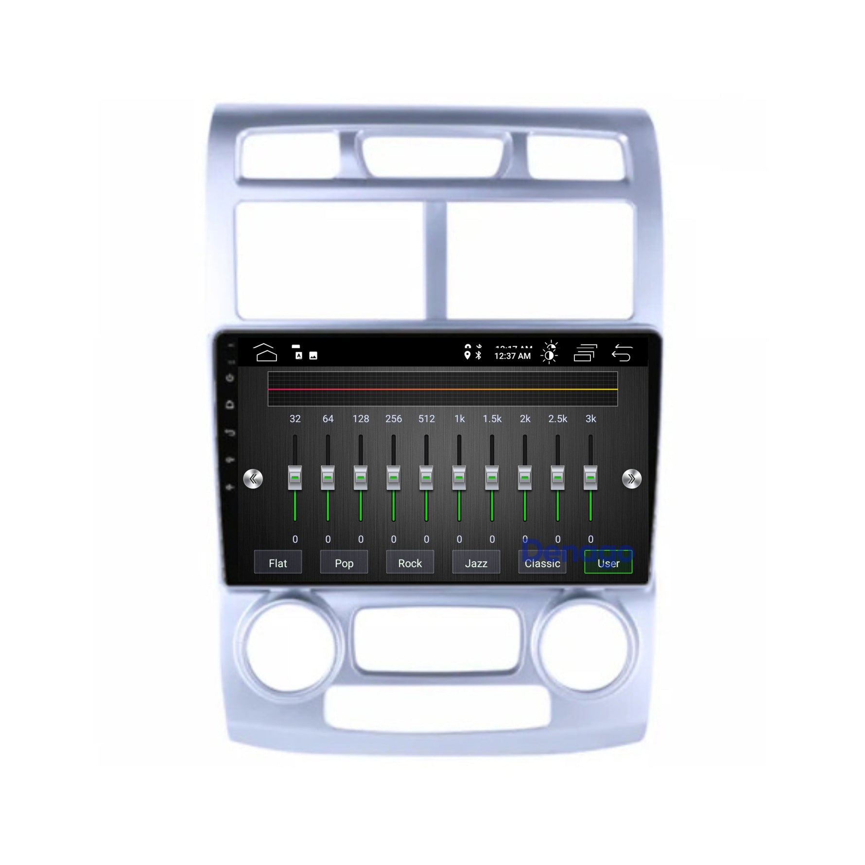 Kia Sportage CarPlay autoradio | 2004 t/m 2010 | Denago DNG-A212 | 9 inch | Android 13 | Draadloos CarPlay & Android Auto