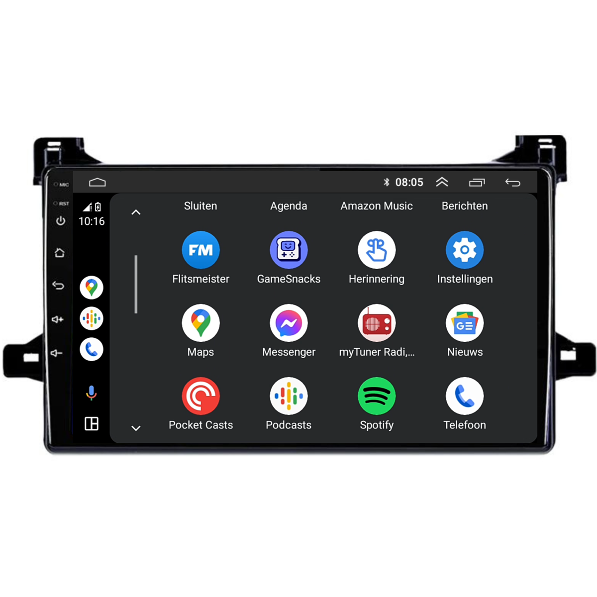Toyota Prius | Android 13  | Autoradio | 2016 t/m 2018 | Carplay & Android Auto-2
