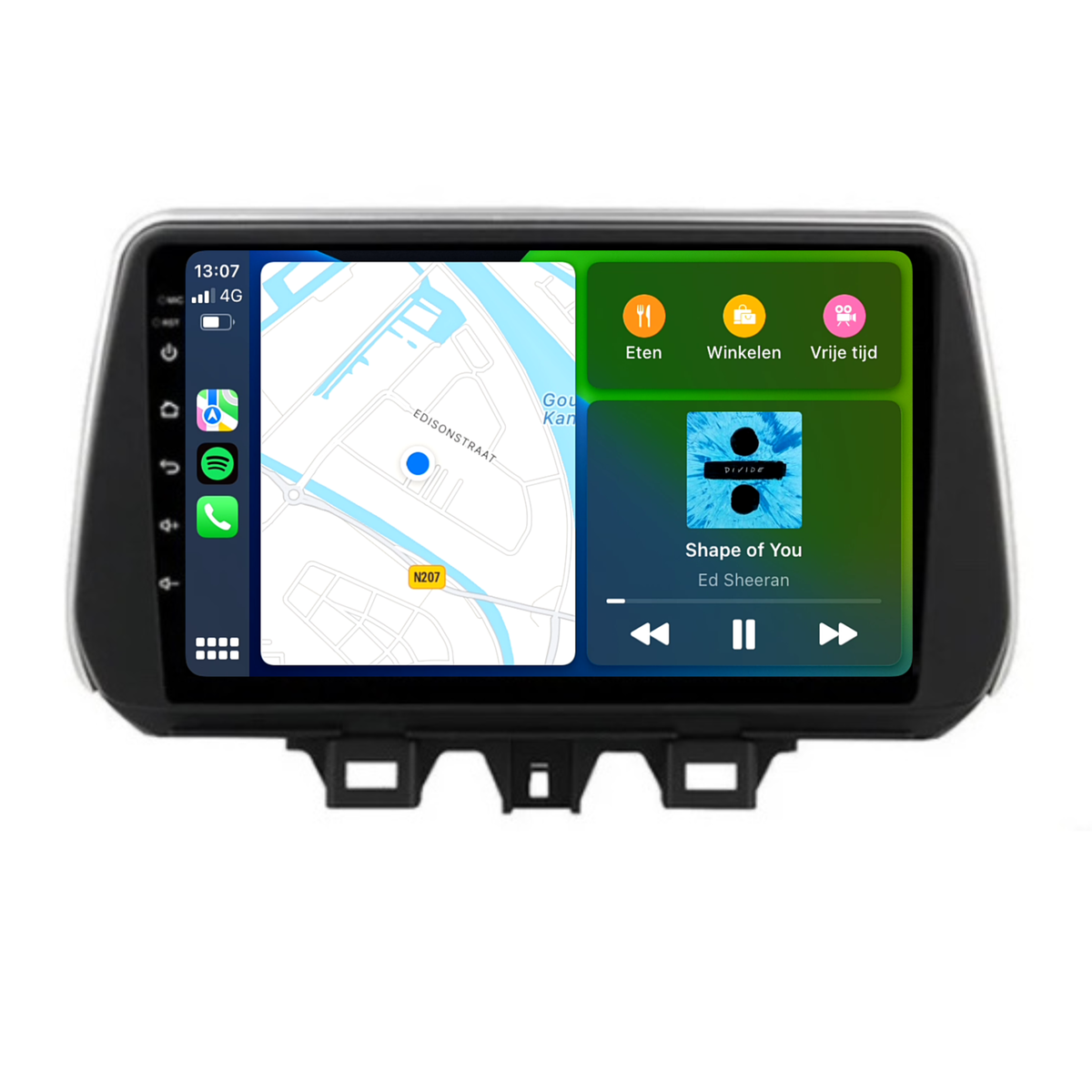 Hyundai Tucson CarPlay & Android Auto autoradio | 2018 t/m 2019 | Android 15 | Davilon-6