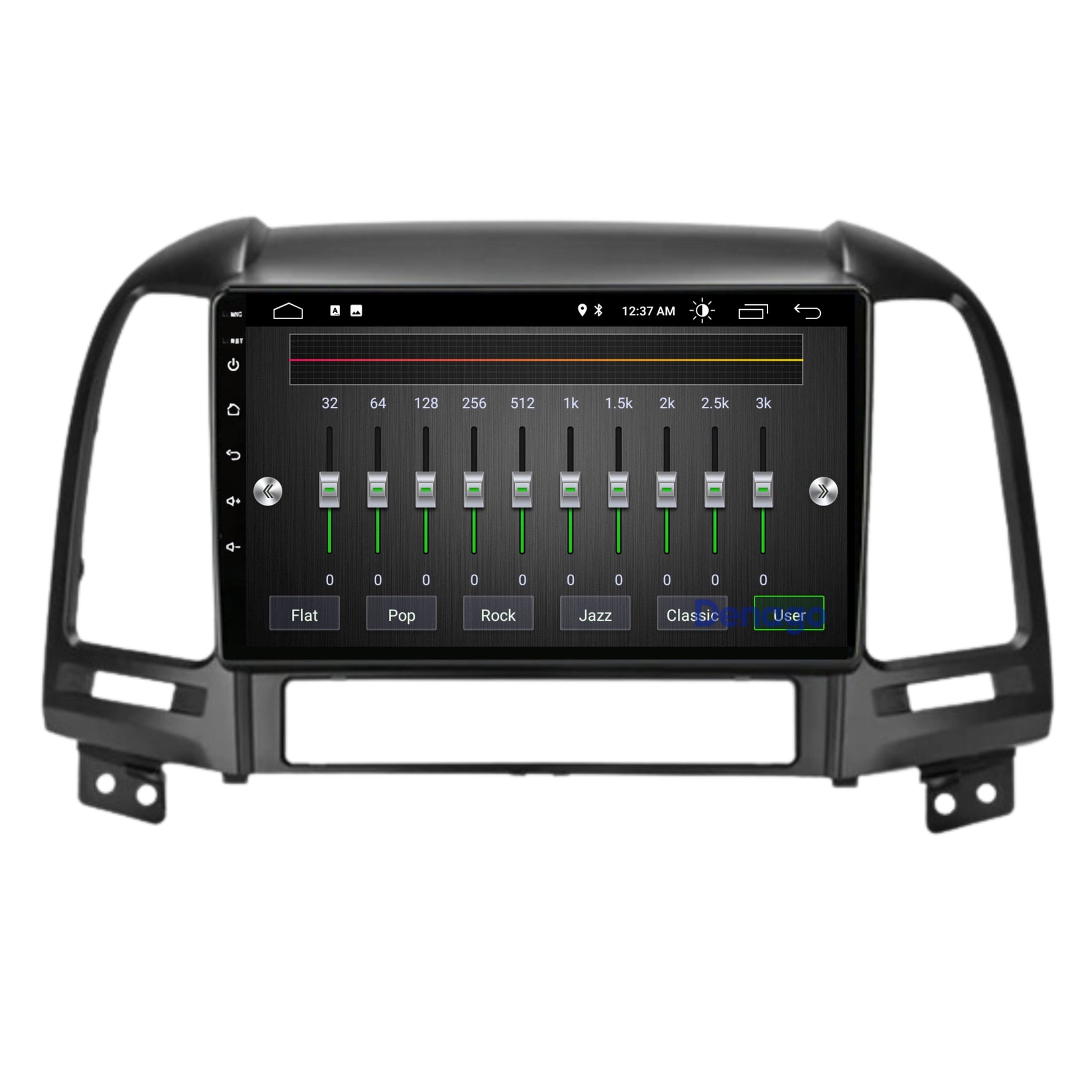Hyundai Santa Fe CarPlay autoradio | 2006 t/m 2011 | Denago DNG-A152 | 9 inch | Android 13 | Draadloos CarPlay & Android Auto