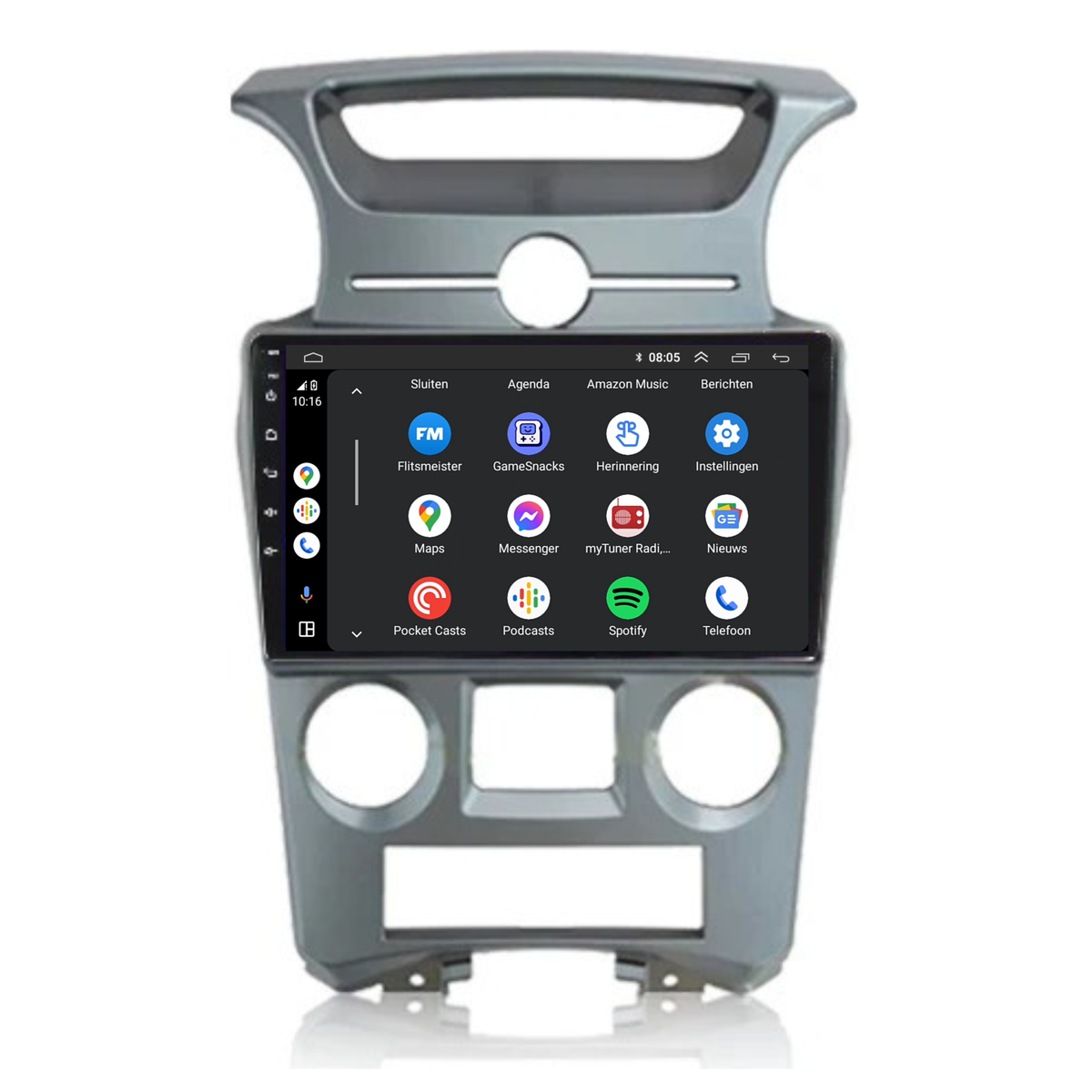 Kia Carens | Android 13 | Autoradio | 2006 t/m 2012 | Carplay & Android Auto-8