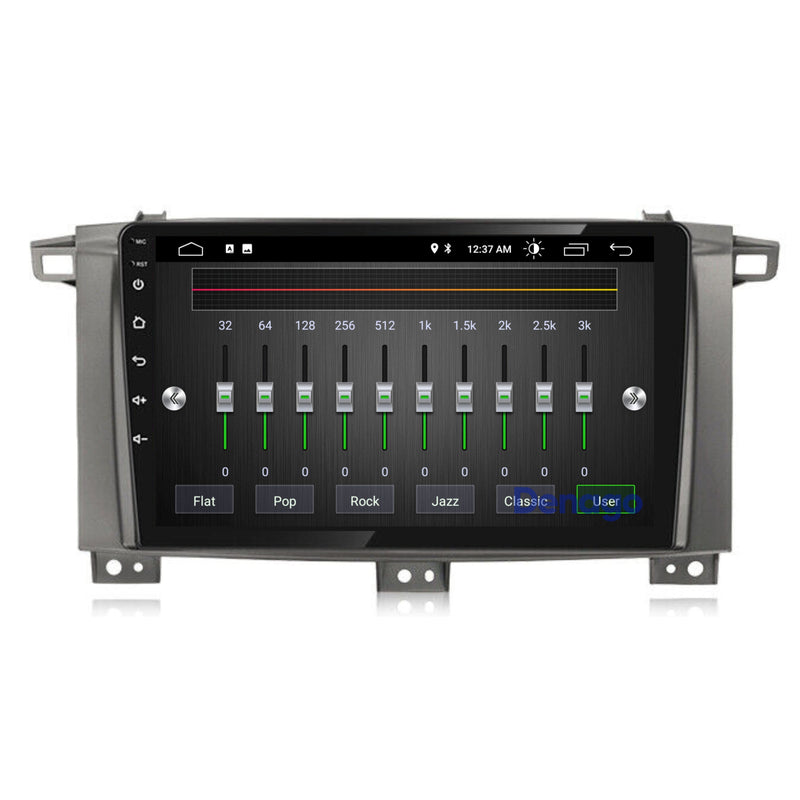 Toyota Land Cruiser LC100 CarPlay autoradio | 2005 t/m 2007 | Denago DNG-A338 | 9 inch | Android 13 | Draadloos CarPlay & Android Auto-8