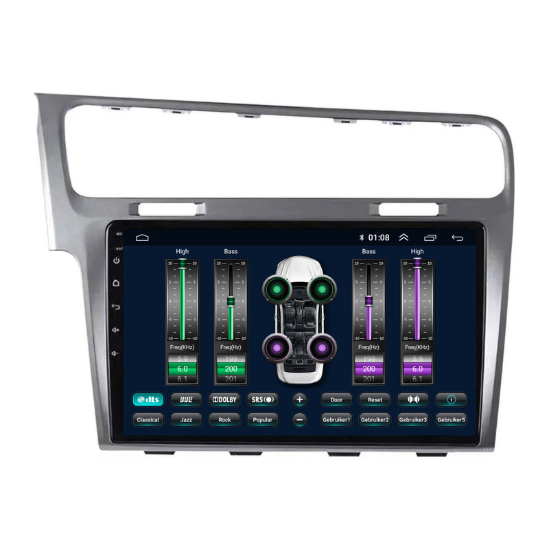 Volkswagen Golf 7 CarPlay & Android Auto autoradio | 2012 t/m 2020 | Android 15 | Davilon | Zilver-8