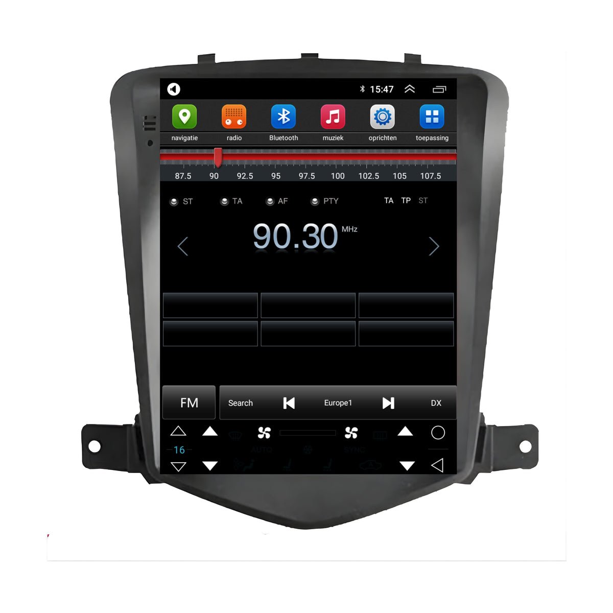 Chevrolet Cruze | Android 13 | Autoradio | 2009 t/m 2015 | CarPlay & Android Auto | Grote scherm-6