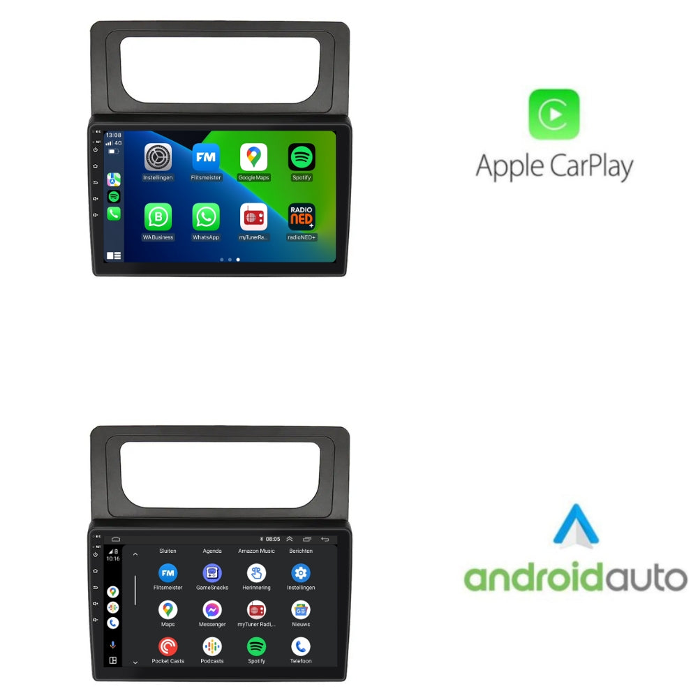 Volkswagen Caddy CarPlay & Android Auto autoradio | 2010 t/m 2015 | Android 15 | Davilon-7