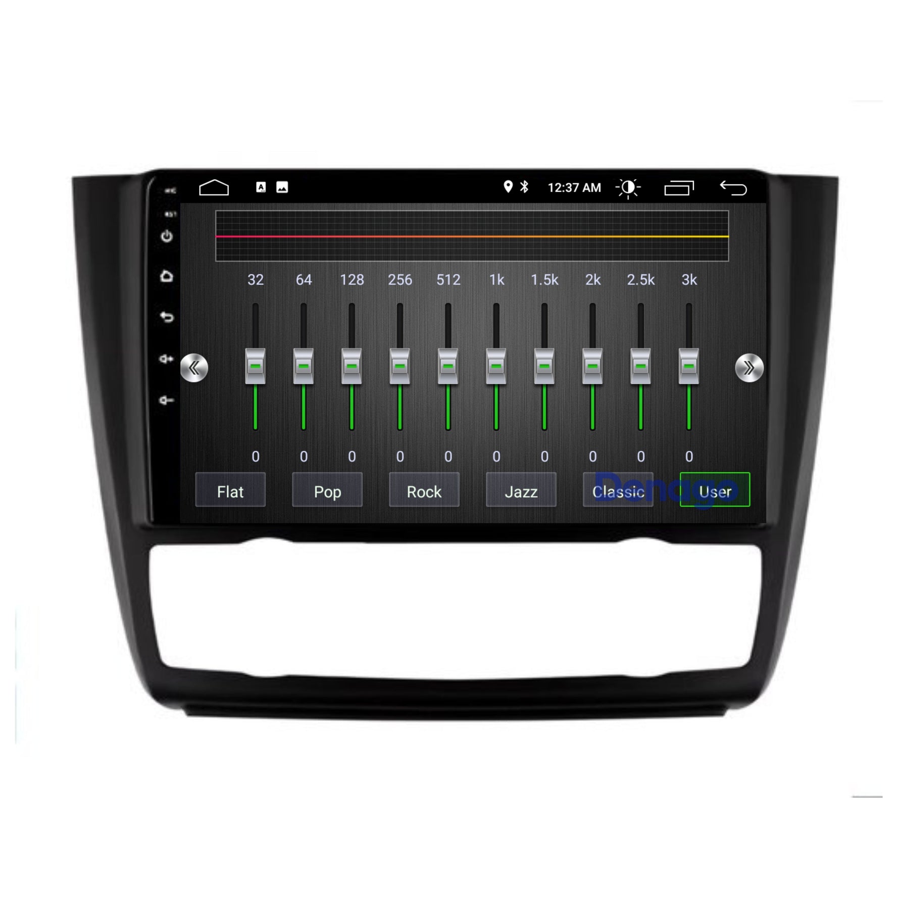 BMW 1 Serie E87 | E81 | E82 | E88 CarPlay autoradio | 2004 t/m 2012 | Denago DNG-A273 | 9 inch | Android 13 | Draadloos CarPlay & Android Auto
