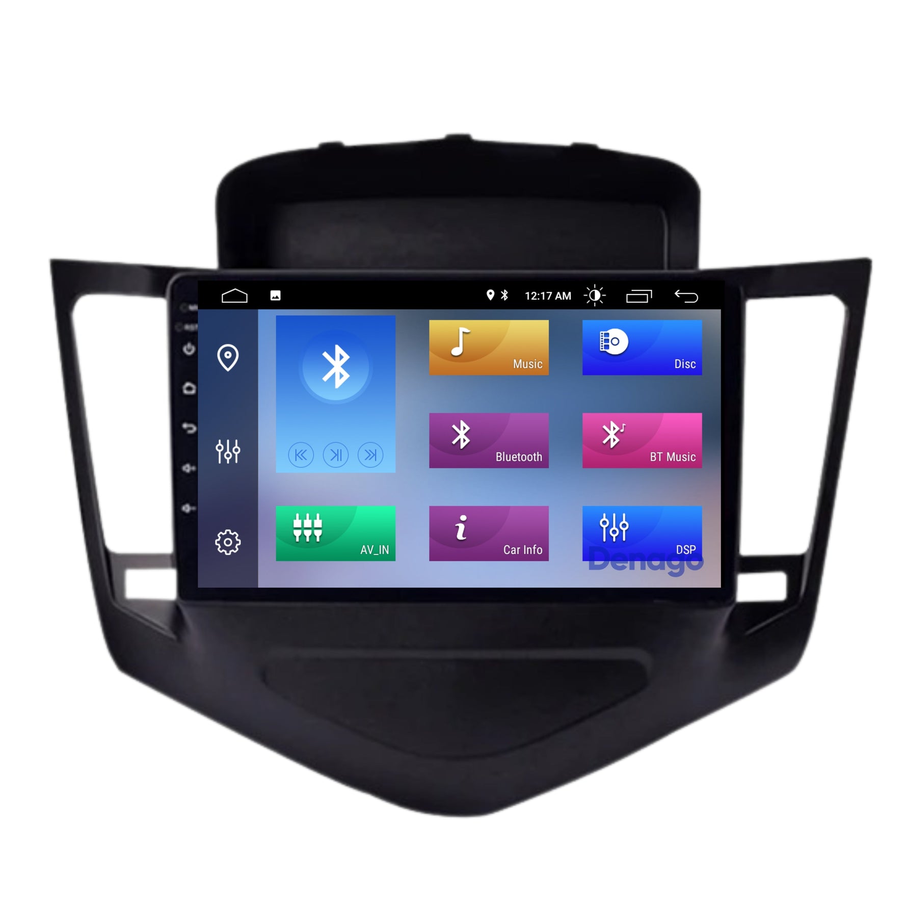 Chevrolet Cruze CarPlay autoradio | 2008 t/m 2012 | Denago DNG-A112 | 9 inch | Android 13 | Draadloos CarPlay & Android Auto