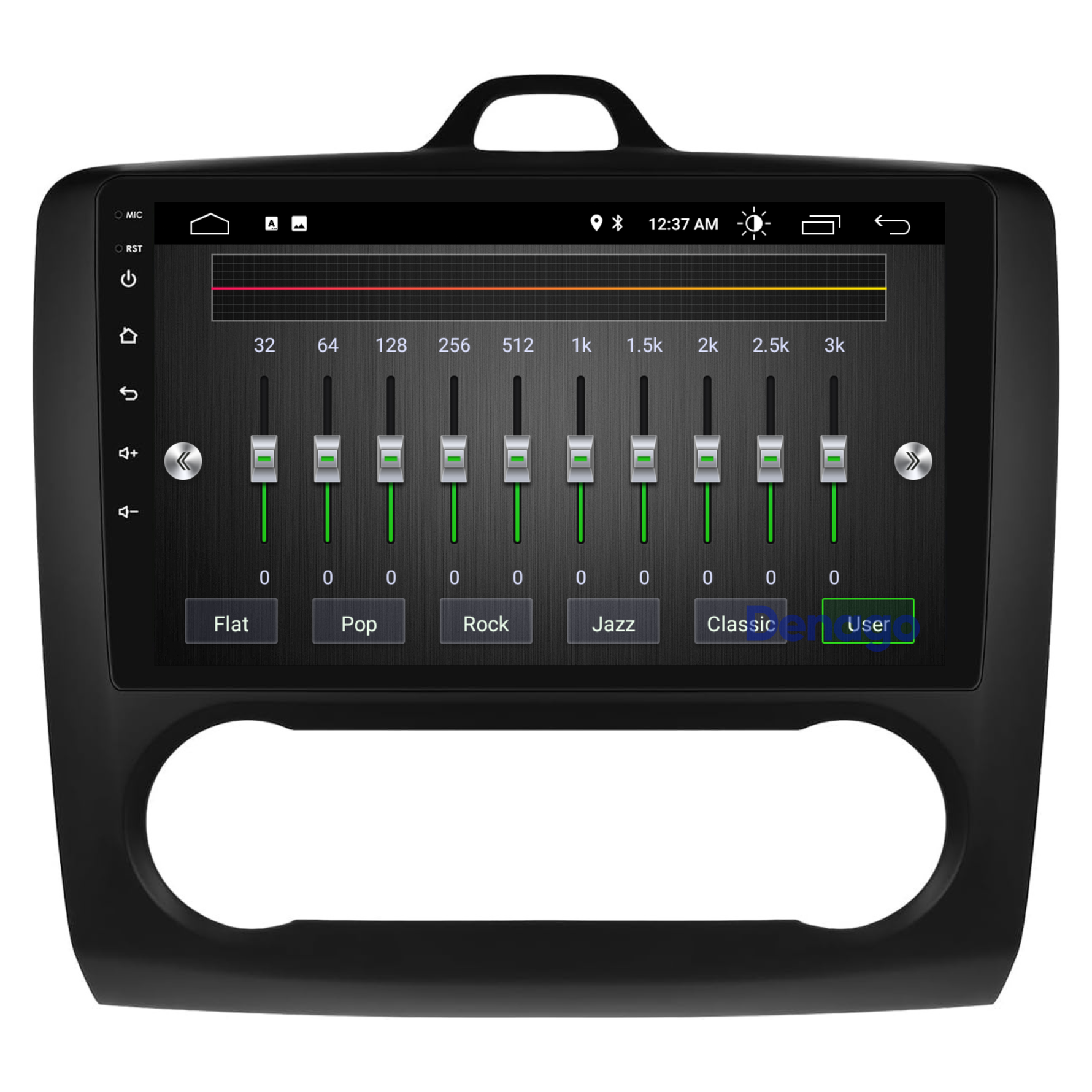 Ford Focus CarPlay autoradio | 2004 t/m 2011 | Denago DNG-A283 | 9 inch | Android 13 | Draadloos CarPlay & Android Auto