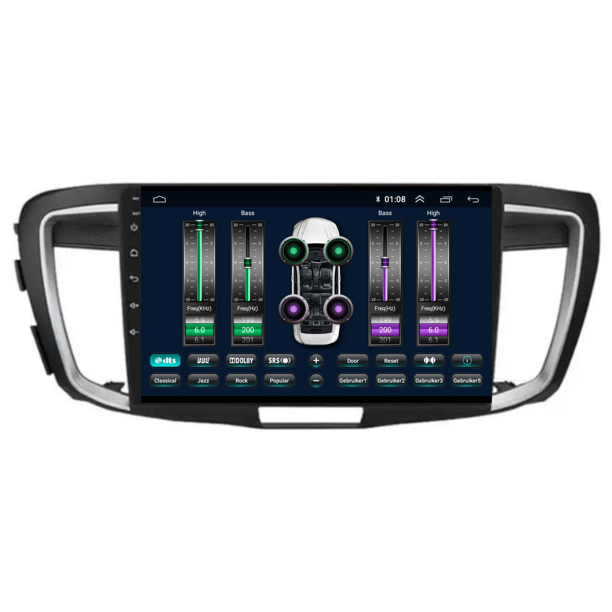 Honda Accord | Android 13 | Autoradio | 2013 t/m 2017 | 10 inch | CarPlay & Android Auto-7