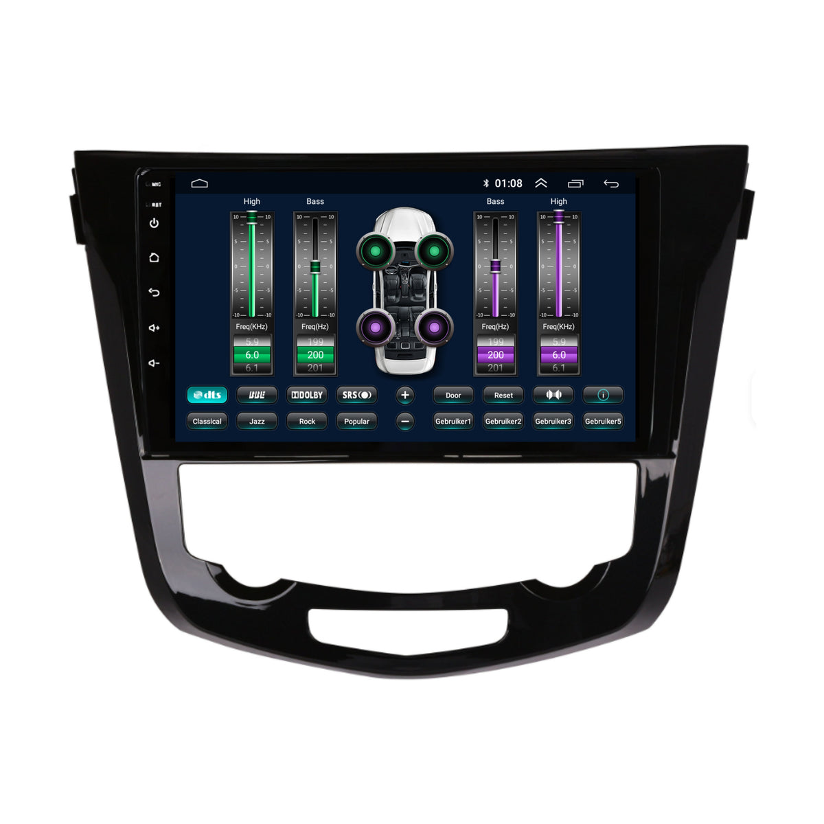 Nissan Qashqai X-Trail CarPlay & Android Auto autoradio | 2014 t/m 2021 | Android 15 | Davilon-8
