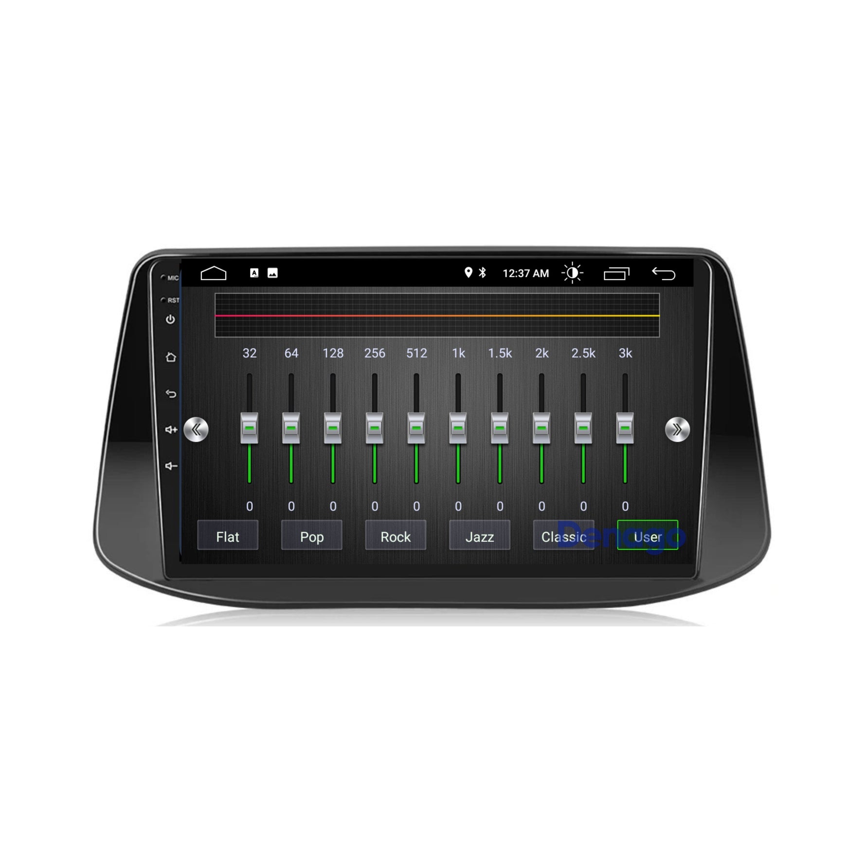Hyundai i30 CarPlay autoradio | 2017 t/m 2018 | Denago DNG-A333 | 9 inch | Android 13 | Draadloos CarPlay & Android Auto