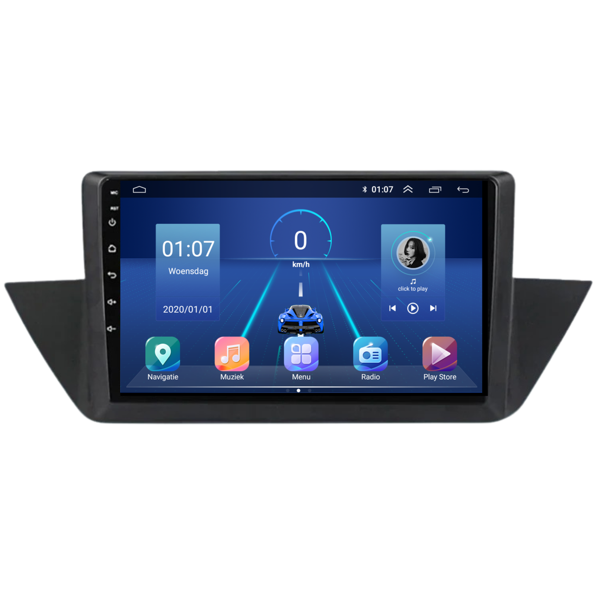 BMW X1 CarPlay & Android Auto autoradio | 2010 t/m 2015 | Android 15 | Davilon-9