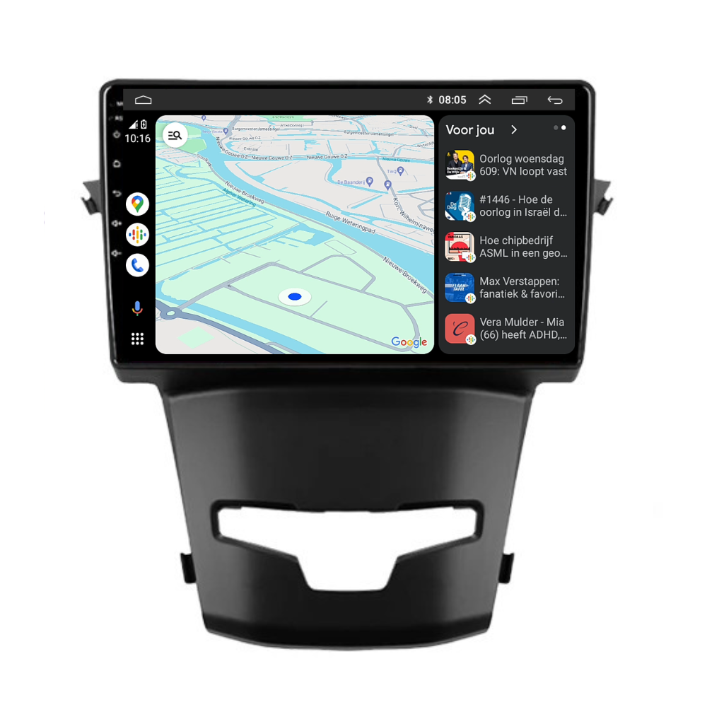 Ssangyong Korando | Android 13 | Autoradio | 2014 t/m 2018 | Carplay & Android Auto-8