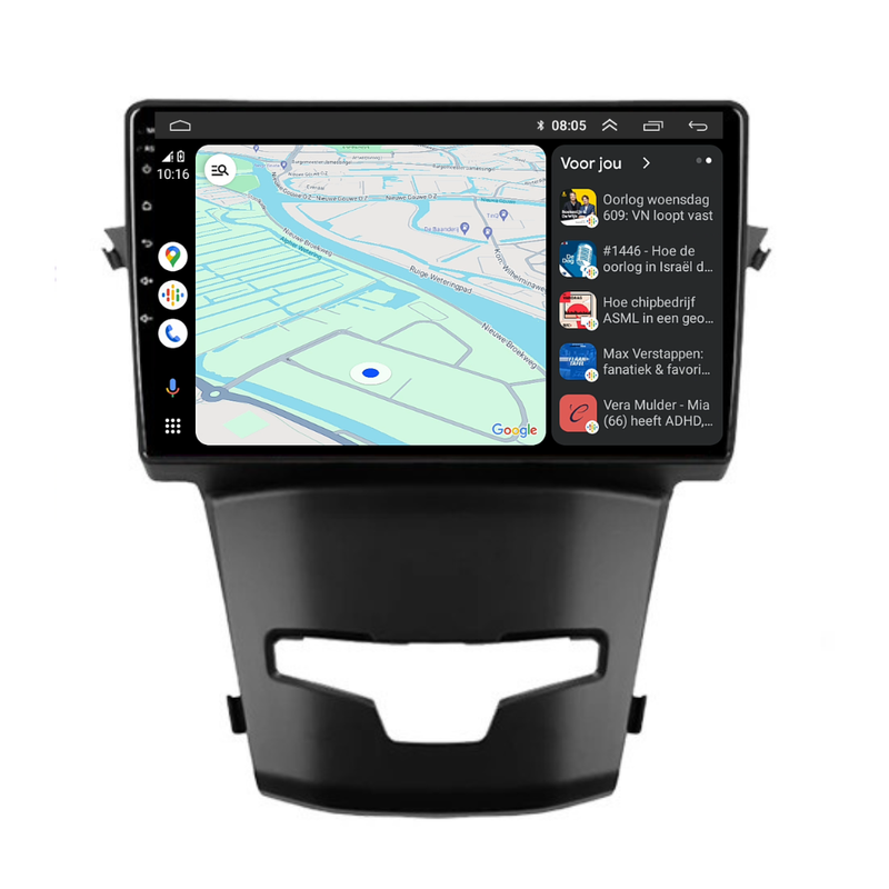 Ssangyong Korando | Android 13 | Autoradio | 2014 t/m 2018 | Carplay & Android Auto-8