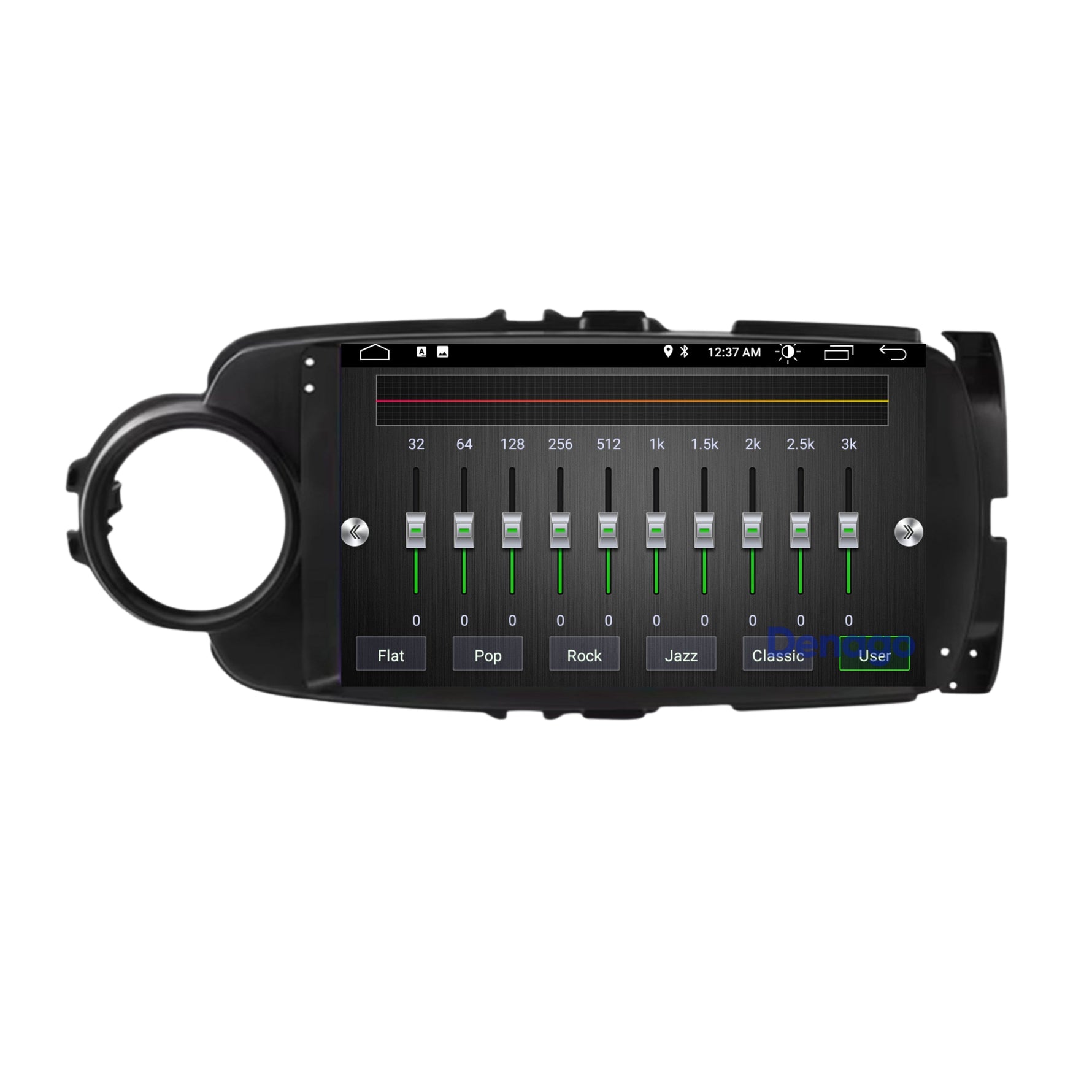 Toyota Yaris CarPlay autoradio | 2011 t/m 2019 | Denago DNG-A287 | 9 inch | Android 13 | Zwart | Draadloos CarPlay & Android Auto
