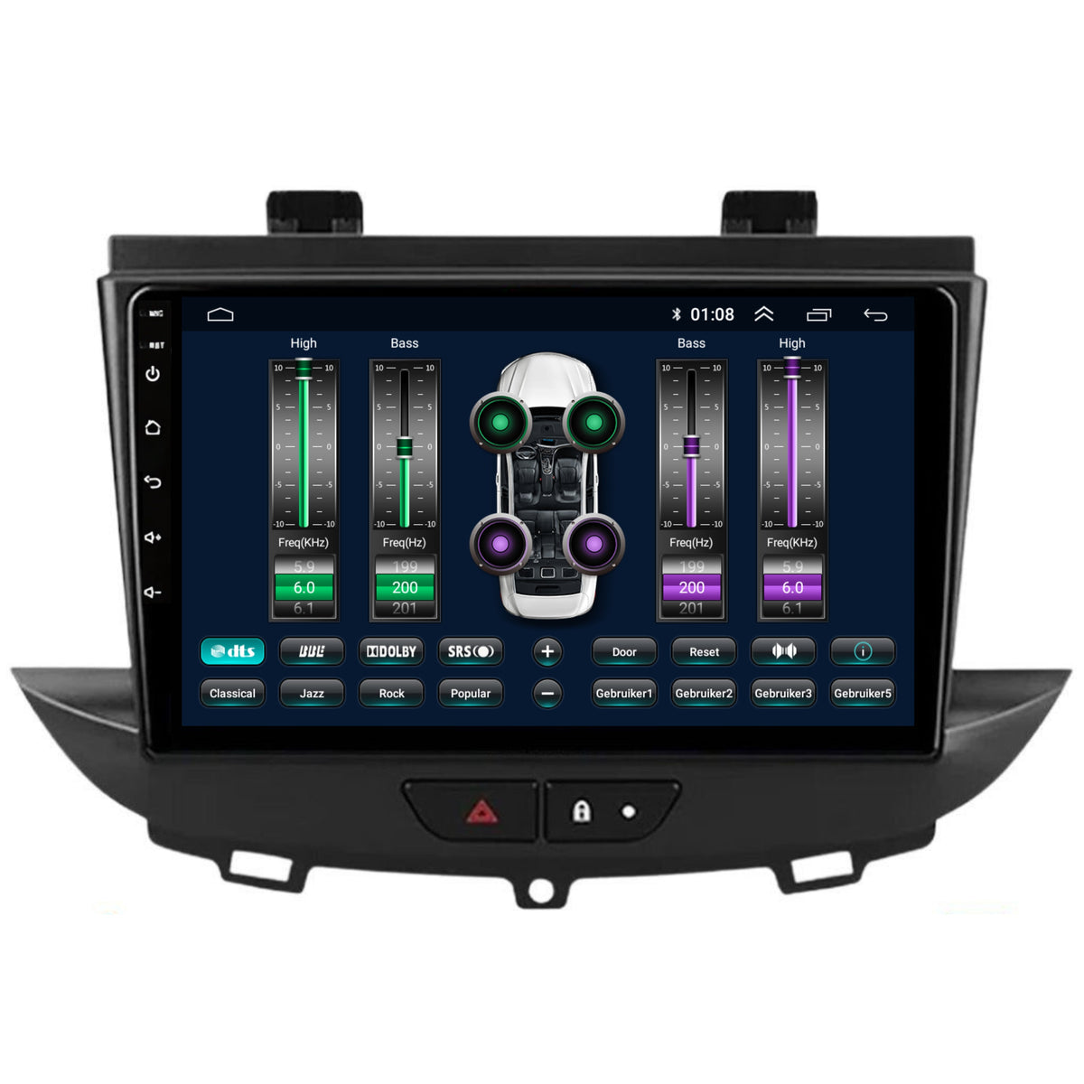 Opel GrandLand X | Android 13 | Autoradio | 2016 t/m 2020 | CarPlay & Android Auto-7