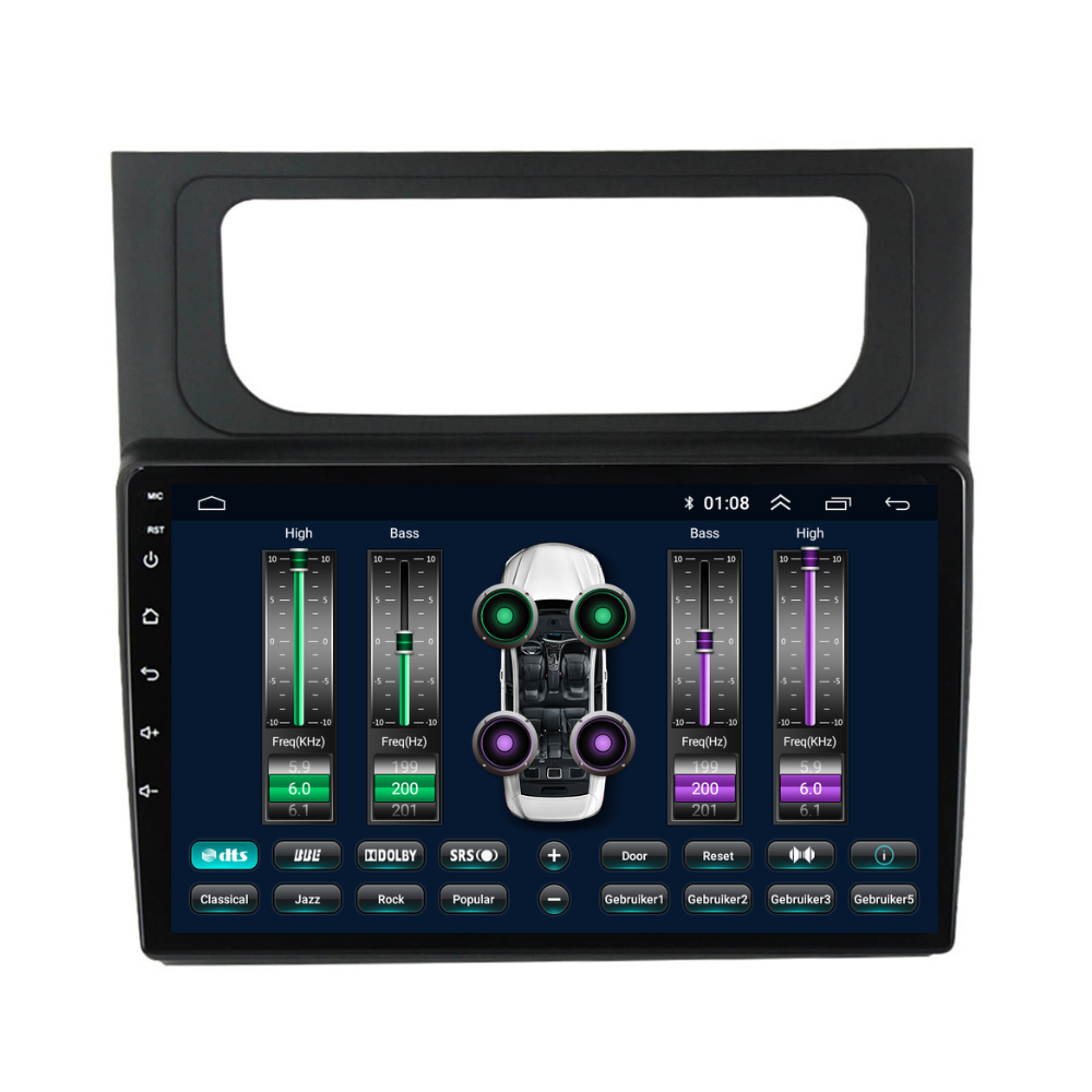 Volkswagen Touran CarPlay & Android Auto autoradio | 2010 t/m 2015 | Android 15 | Davilon-6