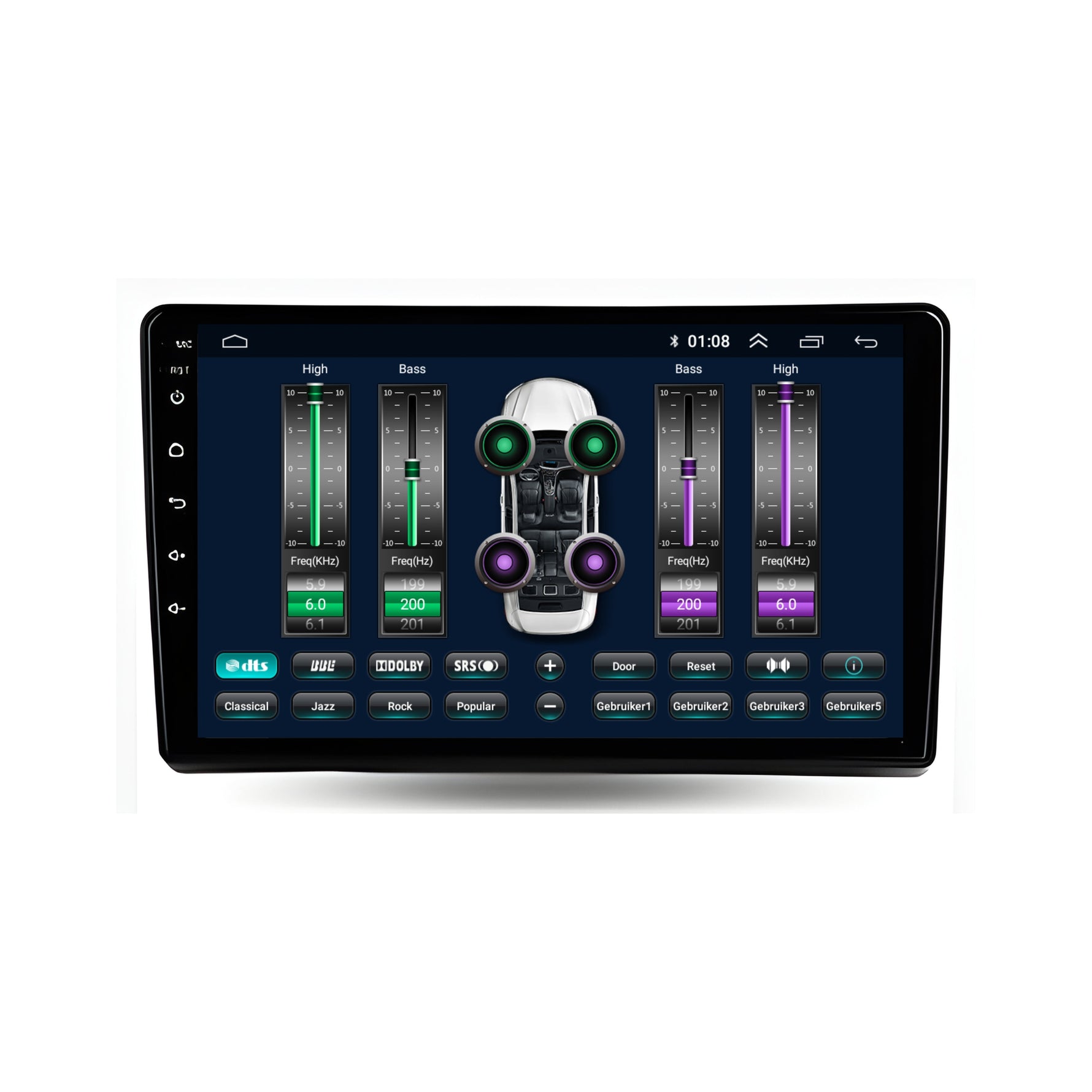 Opel Astra H & Opel Zafira B | Android 13 | Autoradio | 2005 t/m 2014 | CarPlay & Android Auto