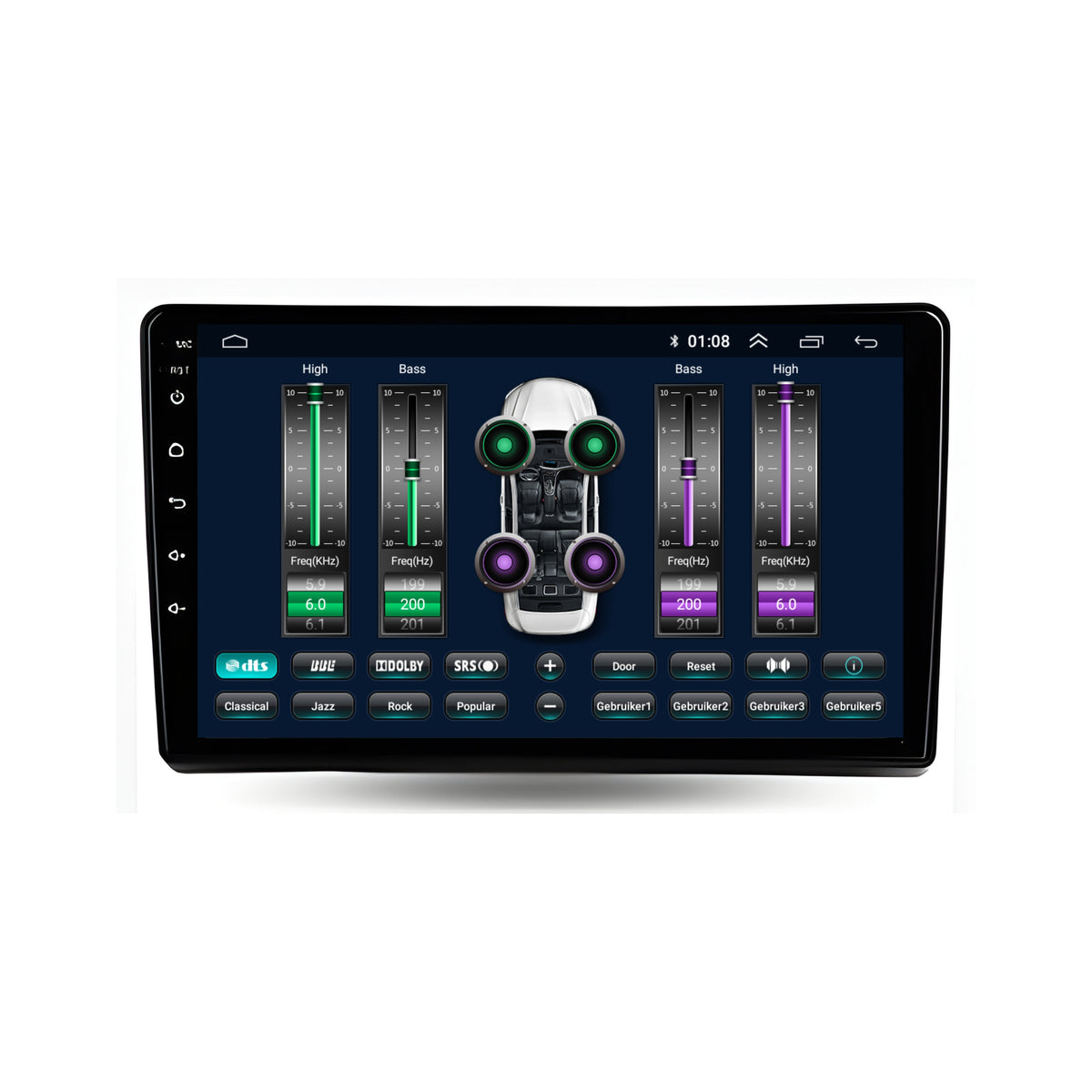 Opel Astra H & Opel Zafira B | Android 13 | Autoradio | 2005 t/m 2014 | CarPlay & Android Auto-7