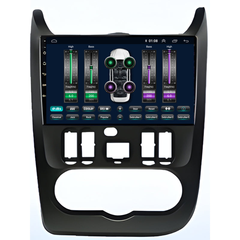 Dacia Logan | Android 13 | Autoradio | 2010 t/m 2013 | CarPlay & Android Auto-7