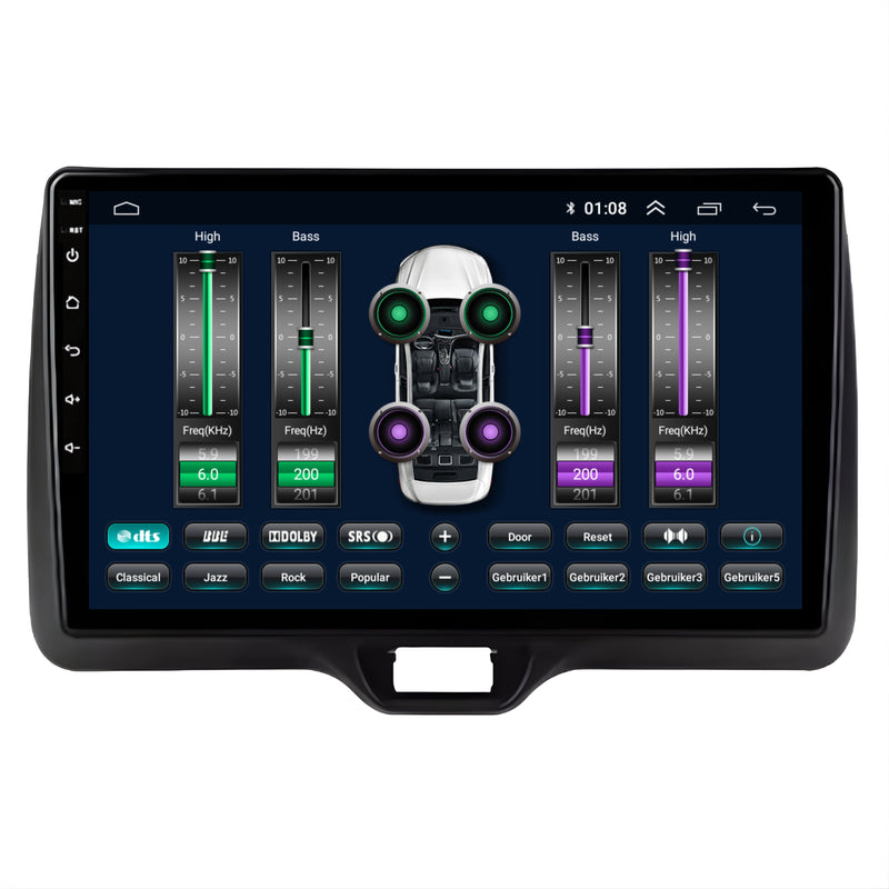 Toyota Yaris CarPlay & Android Auto autoradio | 2020 t/m 2022 | Android 15 | Davilon-7