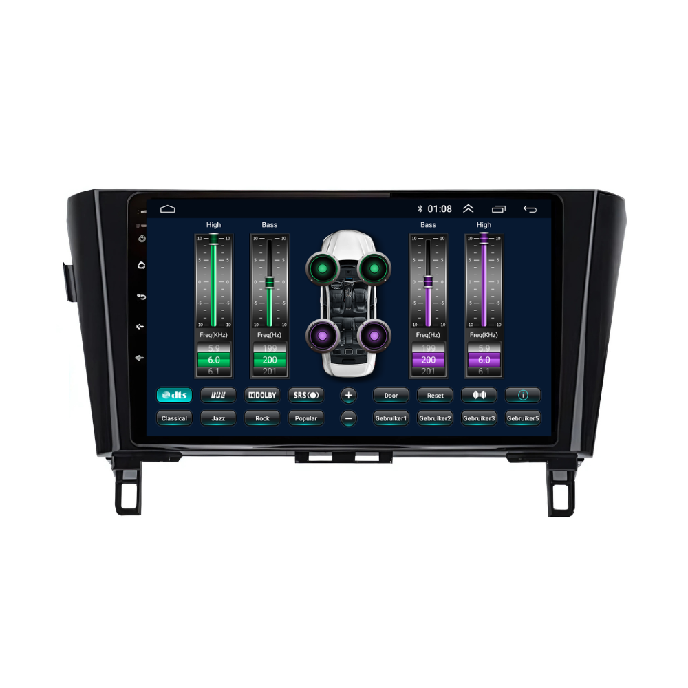 Nissan Qashqai / X-Trail CarPlay & Android Auto autoradio | 2014 t/m 2021 | Android 15 | Davilon-10