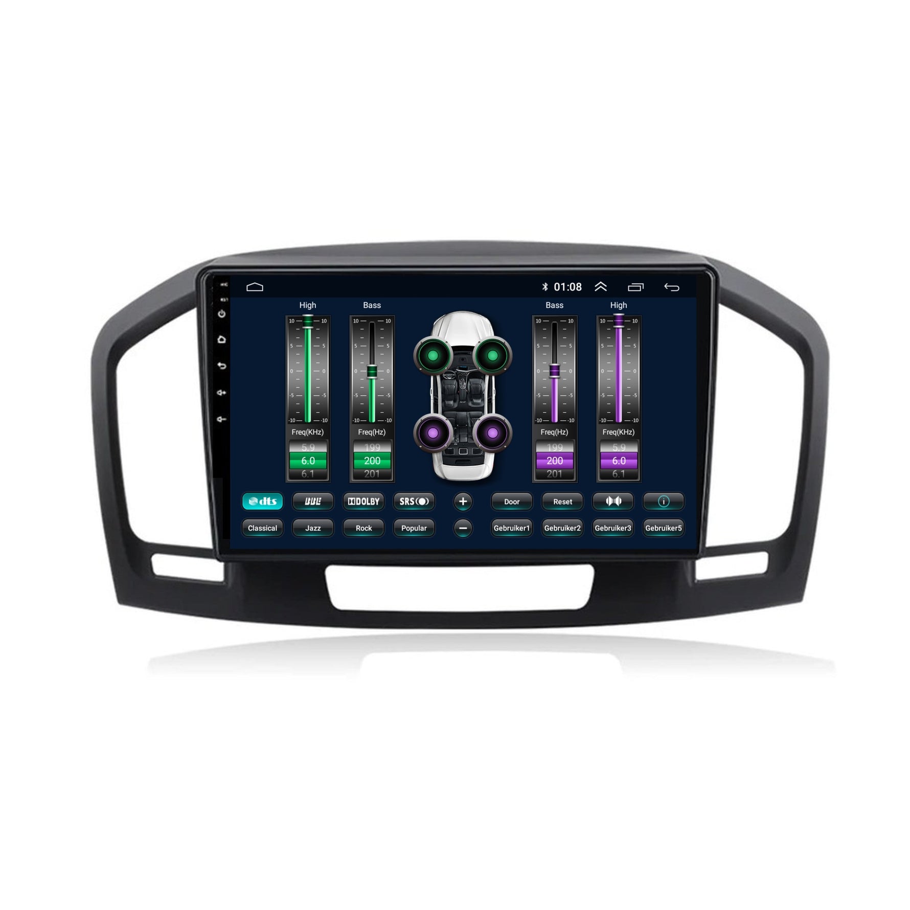 Opel Insignia | Android 13 | Autoradio | 2009 t/m 2013 | CarPlay & Android Auto