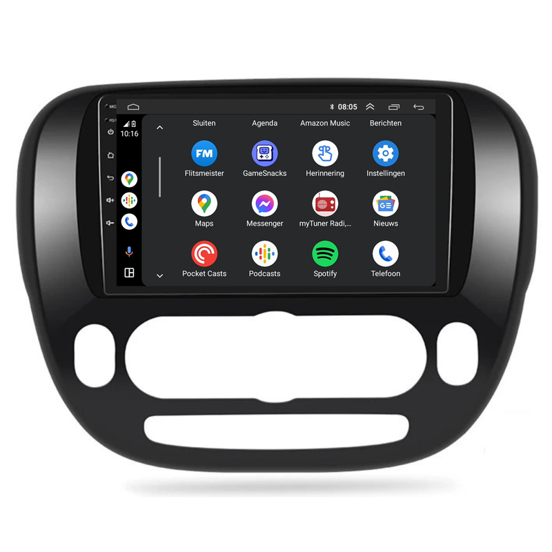 Kia Soul | Android 13 | Autoradio | 2014 t/m 2018 | Carplay & Android Auto-6