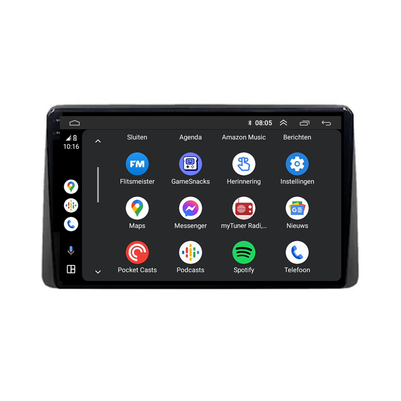 Dacia Duster CarPlay & Android Auto autoradio | 2021 t/m 2024 | Android 15 | Davilon-5