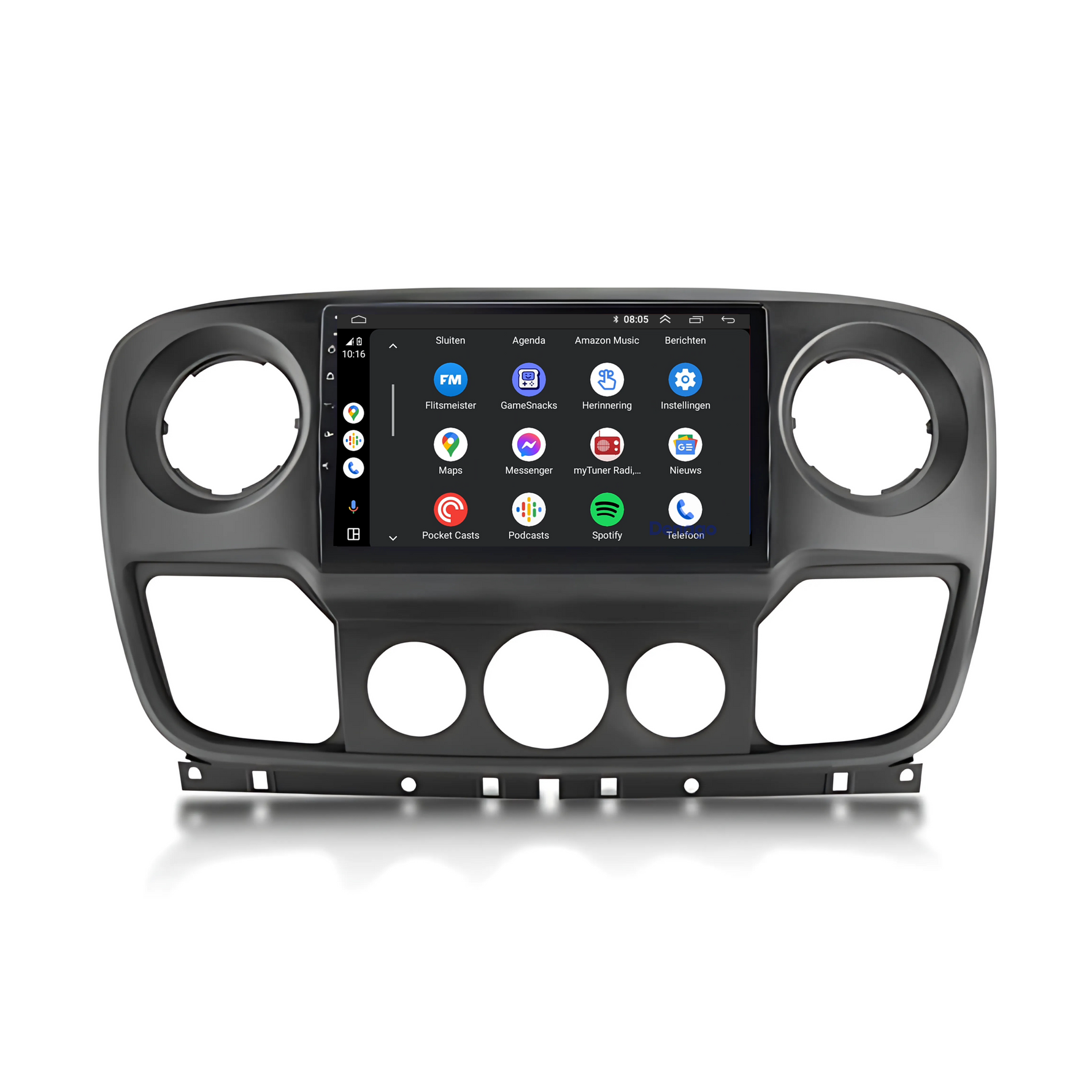 Nissan NV400 CarPlay autoradio | 2010 t/m 2021 | Denago DNG-A80 | 9 inch | Android 13 | Draadloos CarPlay & Android Auto