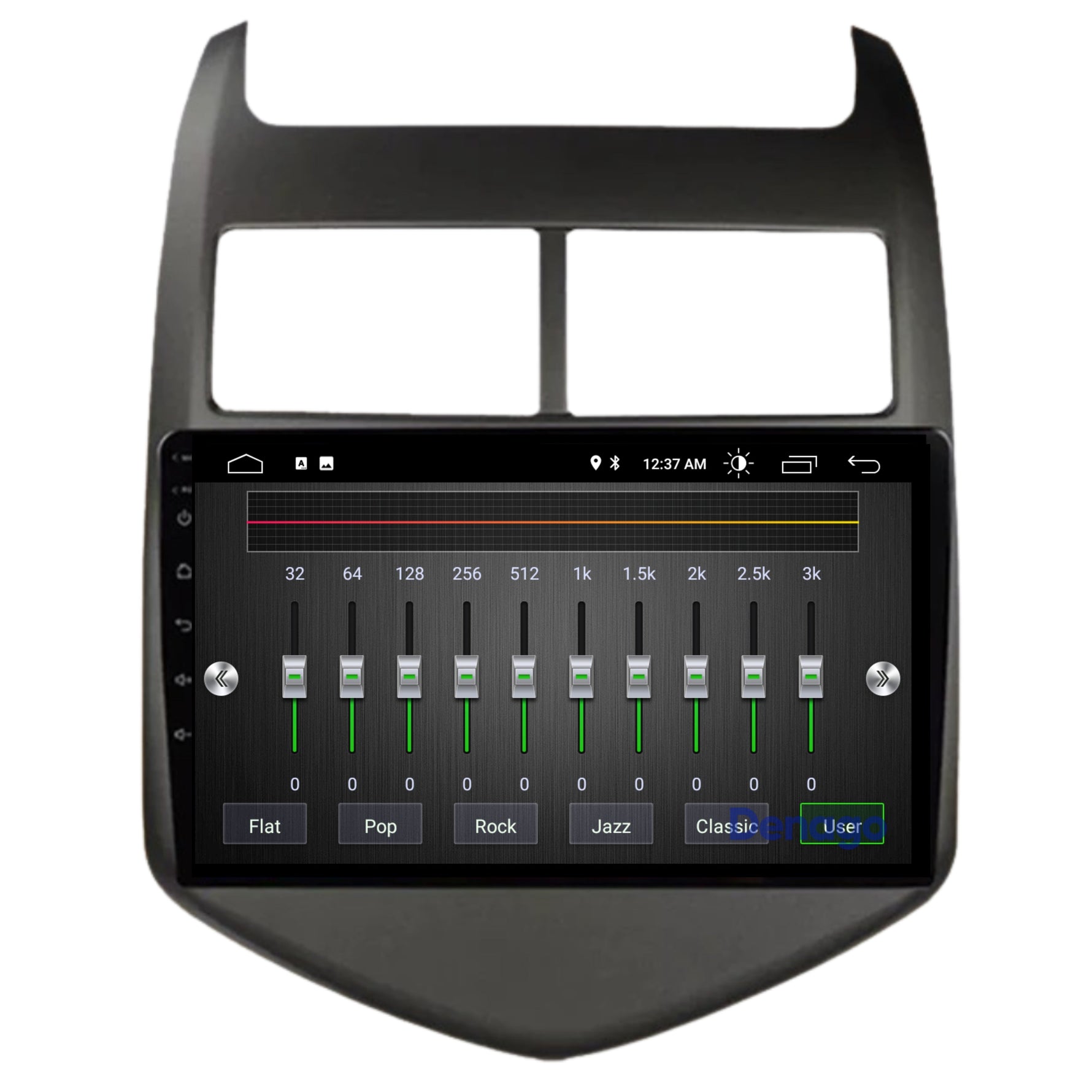 Chevrolet Aveo CarPlay autoradio | 2013 t/m 2015 | Denago DNG-A129 | 9 inch | Android 13 | Draadloos CarPlay & Android Auto