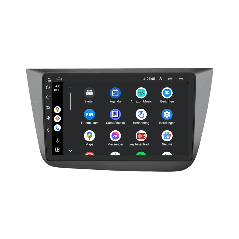 Seat Altea | Android 13 | Autoradio | 2004 t/m 2015 | Carplay & Android Auto-10