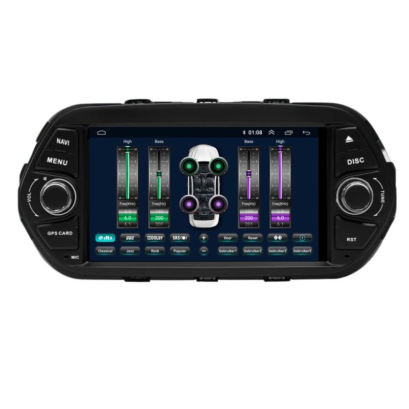 Fiat Tipo CarPlay & Android Auto autoradio | 2015 t/m 2019 | Android 15 | Davilon-7
