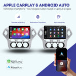 Ford Mondeo CarPlay autoradio | 2003 t/m 2014 | Denago DNG-A204 | 9 inch | Android 13 | Draadloos CarPlay & Android Auto | Zilverkleurig frame